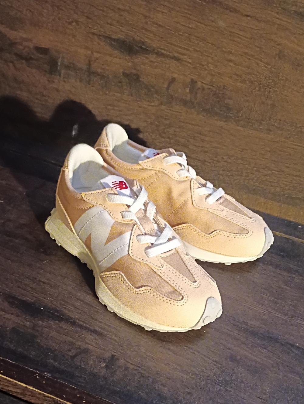 New Balance Boy's Sandstone Beige Low-Profile Sneakers